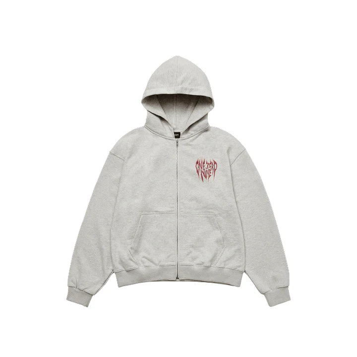 ENHYPEN - 109 Zip-Up Hoodie (Ivory) by SUNGHOON [Artist-Made ENHYPEN - 109 Zip-Up Hoodie (Ivory) by SUNGHOON [Artist-Made