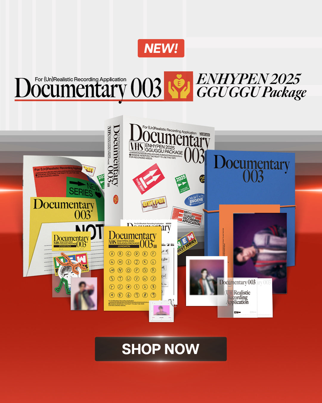 ENHYPEN 2025 GGU GGU Package Banner Mobile