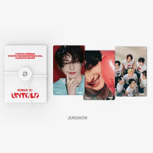 ENHYPEN 3D Lenticular Panorama Package ROMANCE UNTOLD Official MD - JUNGWON Version
