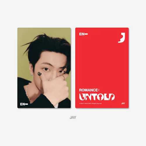 ENHYPEN ROMANCE UNTOLD サノク トレカ ジェイ ENHYPEN - 3D Lenticular Postcard [ROMANCE : UNTOLD Official MD