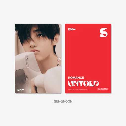 ENHYPEN - 3D Lenticular Postcard [ROMANCE : UNTOLD Official MD