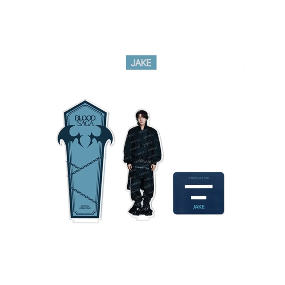 ENHYPEN BLOOD SAGA MD 購入特典セット ENHYPEN - Acrylic Stand ['BLOOD SAGA' WORLD TOUR Official MD] - K