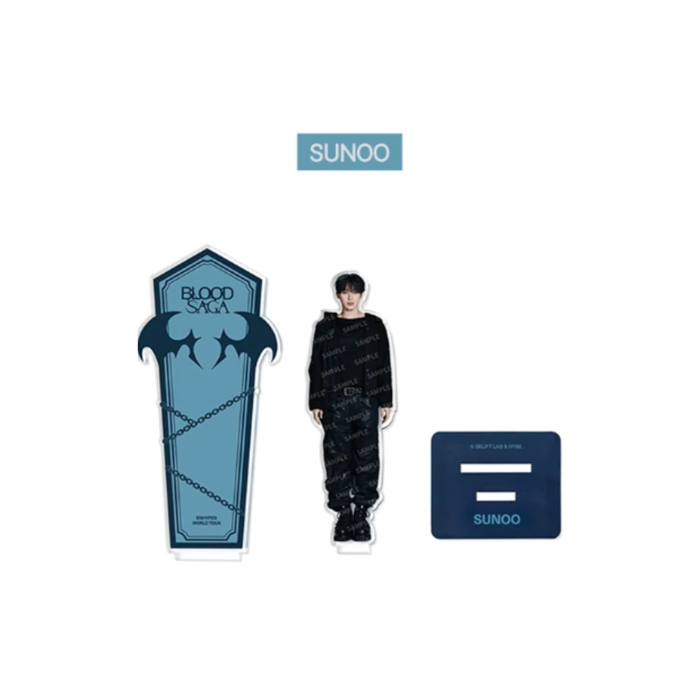 ENHYPEN Acrylic Stand BLOOD SAGA WORLD TOUR Official MD - SUNOO Ver - Main Image