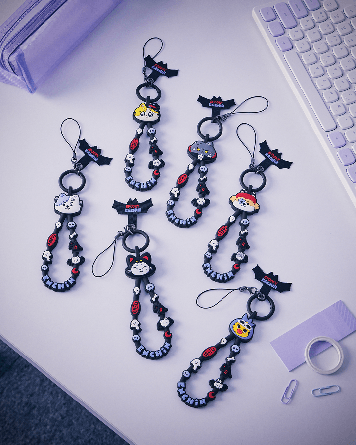 [PRE-ORDER] ENHYPEN - Band Keyring [SPOOKY ENCHIN Official MD] gallery image 5