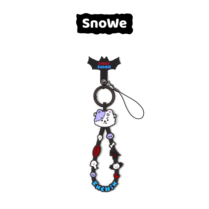 ENHYPEN Band Keyring SPOOKY ENCHIN Official MD SnoWe Ver - main image