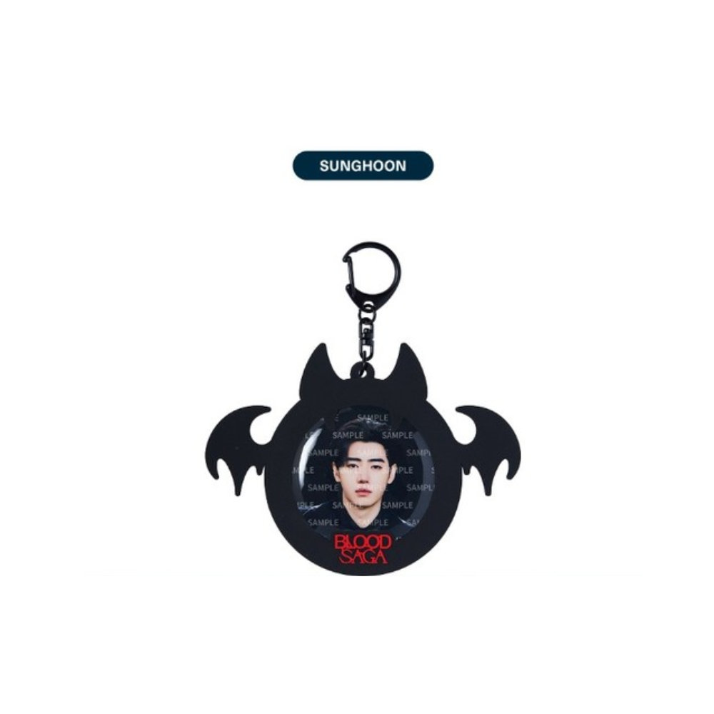ENHYPEN Can Badge Keyring BLOOD SAGA in JP WORLD TOUR Official MD - SUNGHOON Ver - Main Image