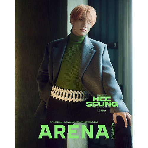 ENHYPEN Cover ARENA HOMME KOREA October 2024 - C HEESEUNG