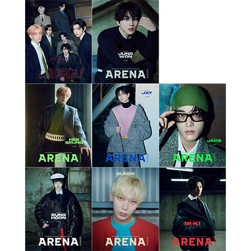 ENHYPEN Cover ARENA HOMME KOREA October 2024 - main image 