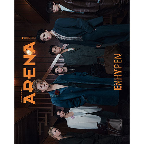 ENHYPEN Cover ARENA HOMME Korea October 2025 - A ENHYPEN