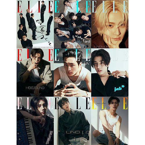 ENHYPEN Cover ELLE Korea April 2025 main image