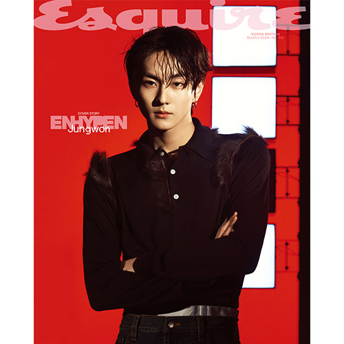 ENHYPEN Cover ESQUIRE March 2024 - B Version JUNGWON main image