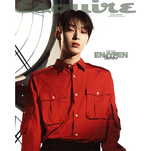 ENHYPEN Cover ESQUIRE March 2024 - G Version SUNOO main image