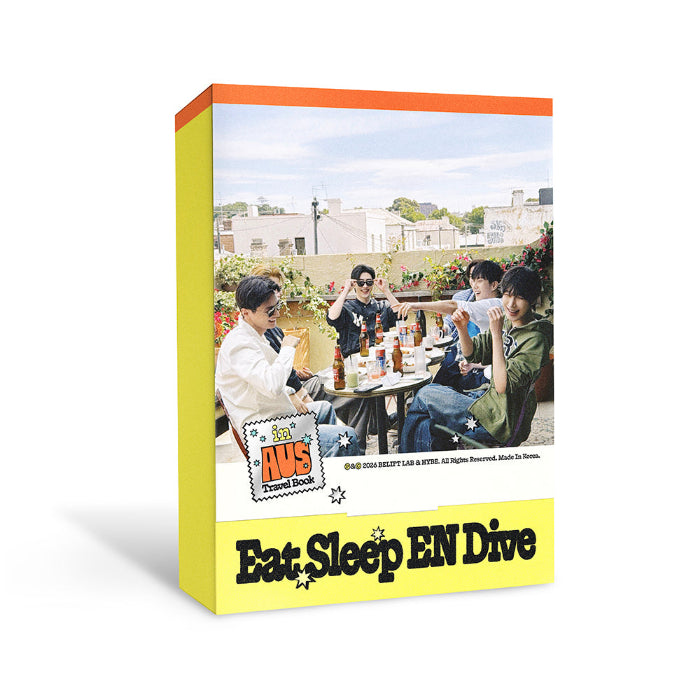 ENHYPEN Eat Sleep EN Dive in AUS Travel Book - main image