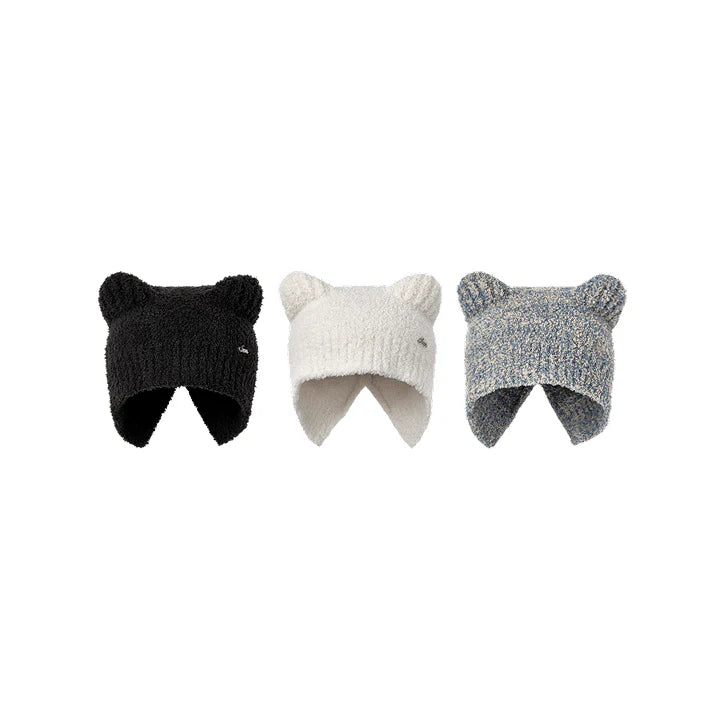 ENHYPEN Fuzzy Bear Beanie by SUNOO Artist Made Collection Official MD - main image