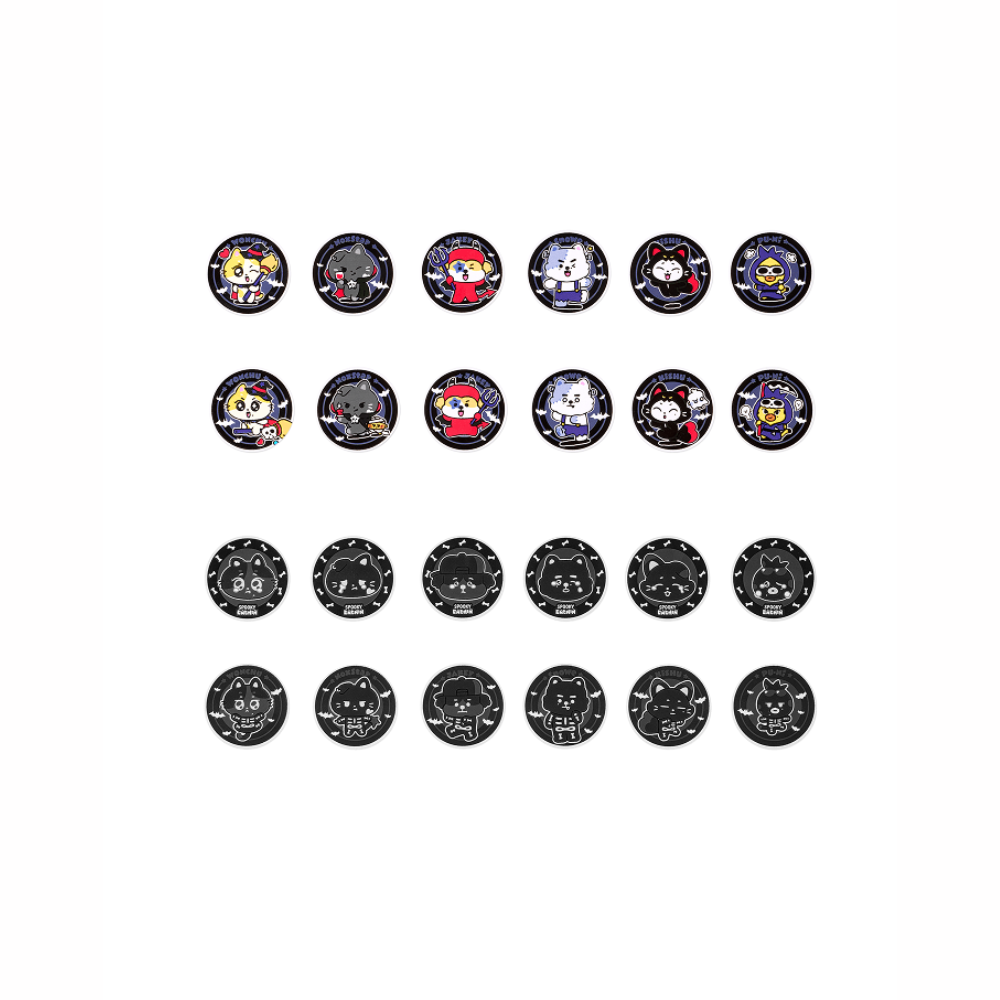 ENHYPEN Glow Sticker Roll SPOOKY ENCHIN Official MD - main image