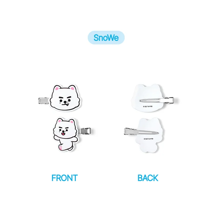 ENHYPEN Hair Pin Set Inside Your Pocket ENCHIN Character Official MD SnoWe Ver - main image