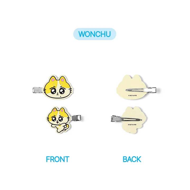 ENHYPEN Hair Pin Set Inside Your Pocket ENCHIN Character Official MD WONCHU Ver - main image