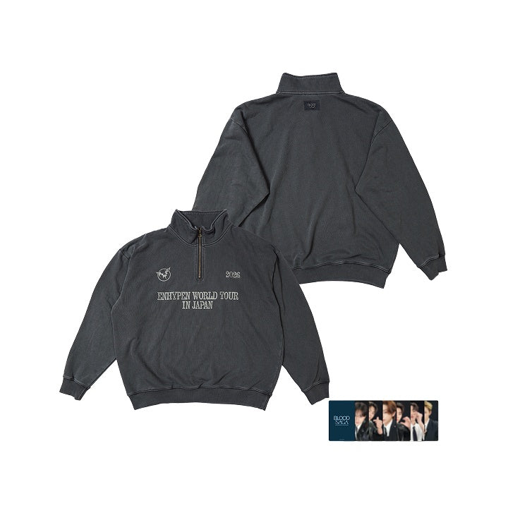 ENHYPEN Half Zip BLOOD SAGA in JP WORLD TOUR Official MD - Main Image