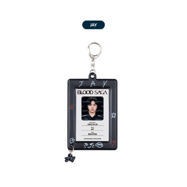 ENHYPEN ID Card Set BLOOD SAGA in JP WORLD TOUR Official MD JAY Ver - main image