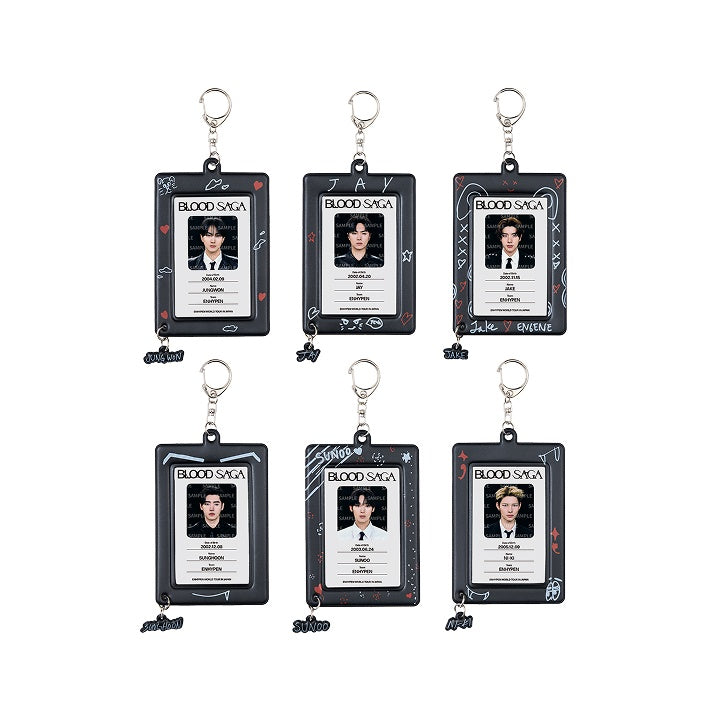 ENHYPEN ID Card Set BLOOD SAGA in JP WORLD TOUR Official MD - main image