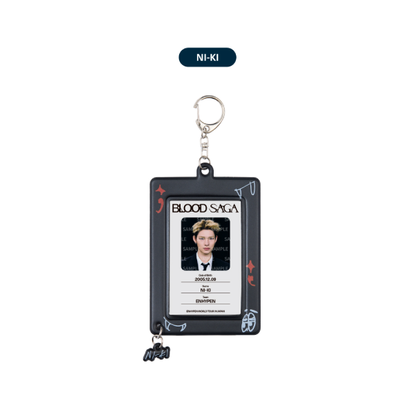 ENHYPEN ID Card Set BLOOD SAGA in JP WORLD TOUR Official MD NI-KI Ver - main image