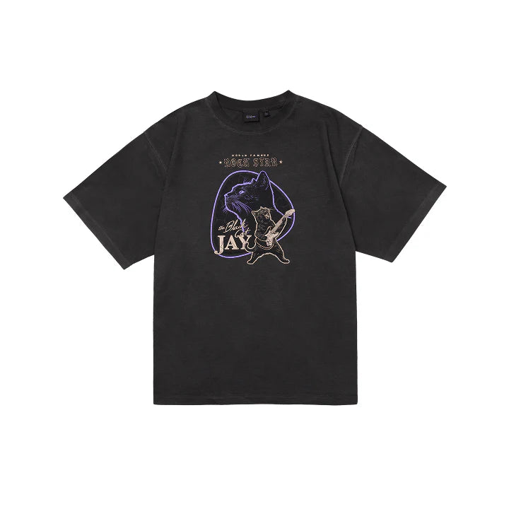 ENHYPEN JAYS Family TShirt Black by JAY Artist Made Collection Official MD - main image