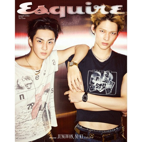 ENHYPEN JUNGWON and NI-KI Cover ESQUIRE July 2026 E Ver - main image