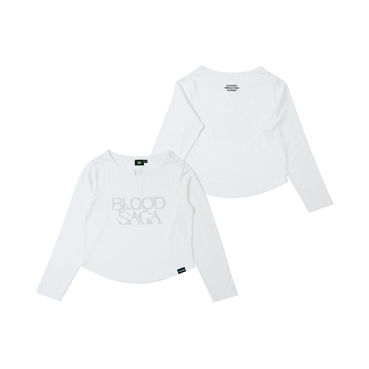 ENHYPEN L S T-Shirt BLOOD SAGA in JP WORLD TOUR Official MD - Main Image