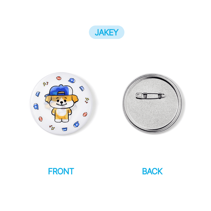 ENHYPEN Lenticular Can Badge Inside Your Pocket ENCHIN Character Official MD JAKEY Ver - main image