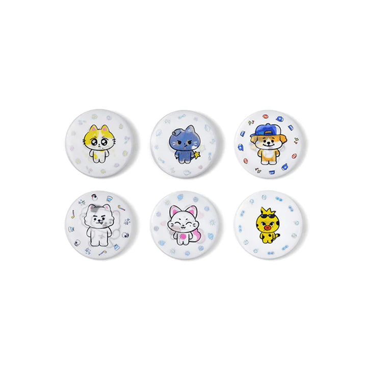 ENHYPEN Lenticular Can Badge Inside Your Pocket ENCHIN Character Official MD - main image