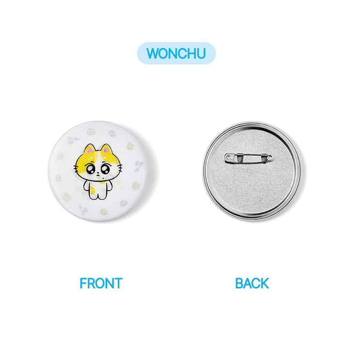 ENHYPEN Lenticular Can Badge Inside Your Pocket ENCHIN Character Official MD WONCHU Ver - main image