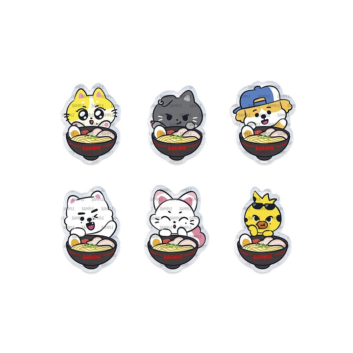 ENHYPEN Local ENCHIN Acrylic Badge BLOOD SAGA in JP WORLD TOUR Official MD - Fukuoka Ver - Main Image
