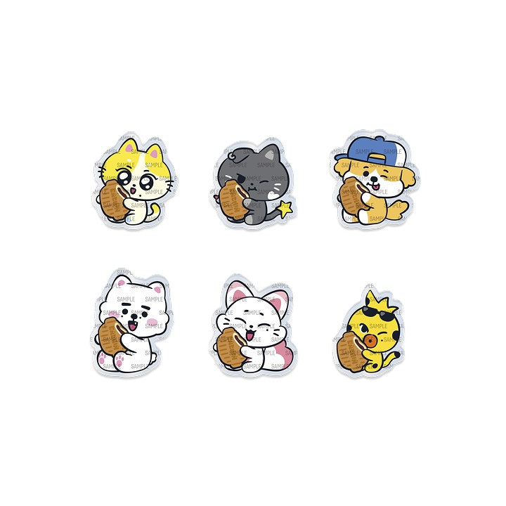 ENHYPEN Local ENCHIN Acrylic Badge BLOOD SAGA in JP WORLD TOUR Official MD - Tokyo Ver - Main Image