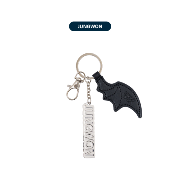 ENHYPEN Name Keyring BLOOD SAGA in JP WORLD TOUR Official MD JUNGWON Ver - main image