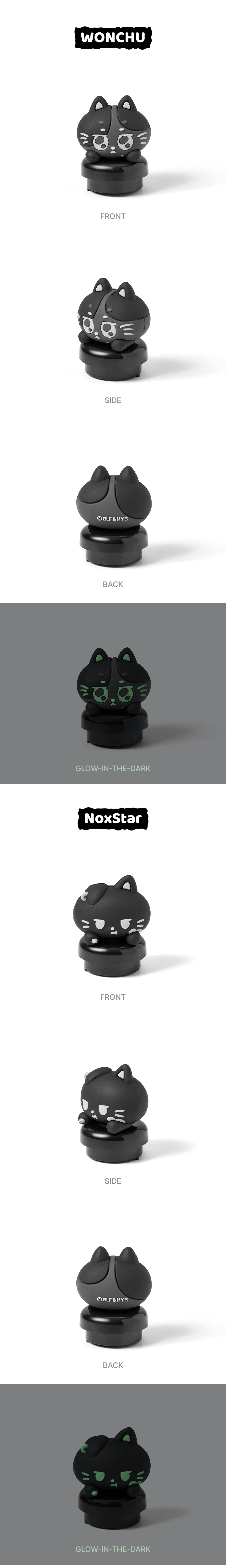 [PRE-ORDER] ENHYPEN - Official Light Stick Deco Figure [SPOOKY ENCHIN Official MD] gallery image 3