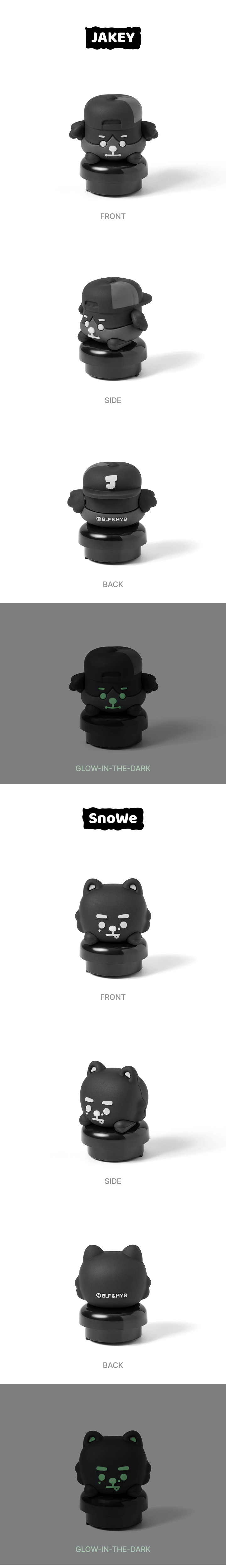 [PRE-ORDER] ENHYPEN - Official Light Stick Deco Figure [SPOOKY ENCHIN Official MD] gallery image 4