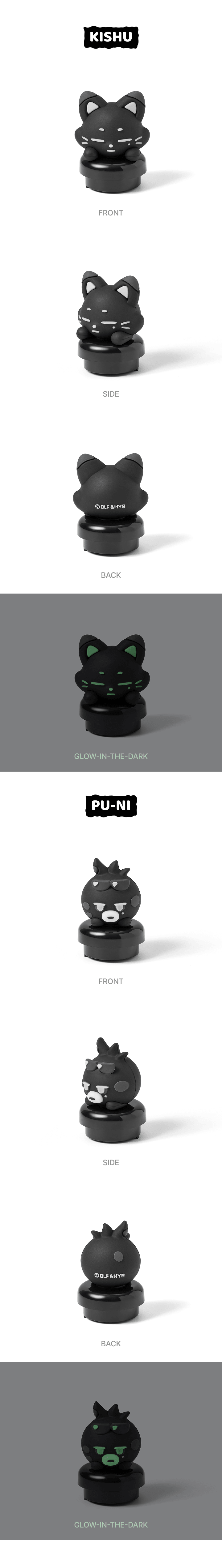 [PRE-ORDER] ENHYPEN - Official Light Stick Deco Figure [SPOOKY ENCHIN Official MD] gallery image 5