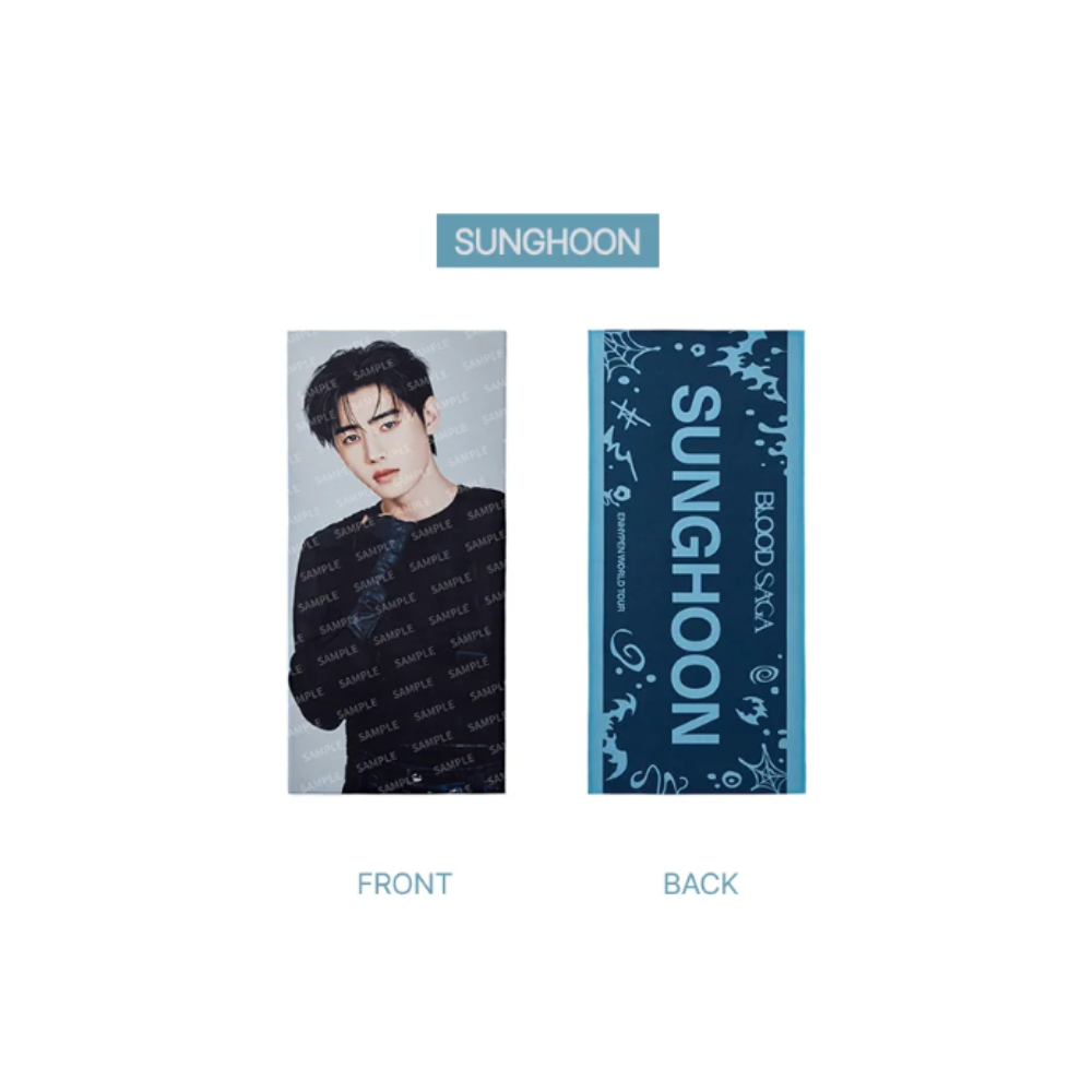 ENHYPEN Photo Slogan BLOOD SAGA WORLD TOUR Official MD - SUNGHOON Ver - Main Image