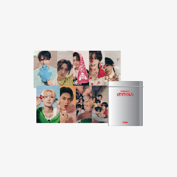 ENHYPEN Photocard Tin Case Set Romance Untold Official MD main image