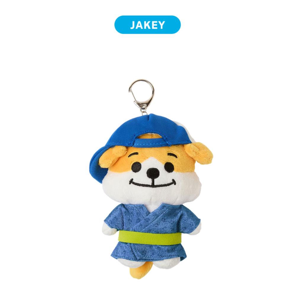 ENHYPEN Plush Keyring JP ENCHIN JAPAN ORIGINAL Official MD - JAKEY Ver - Main Image