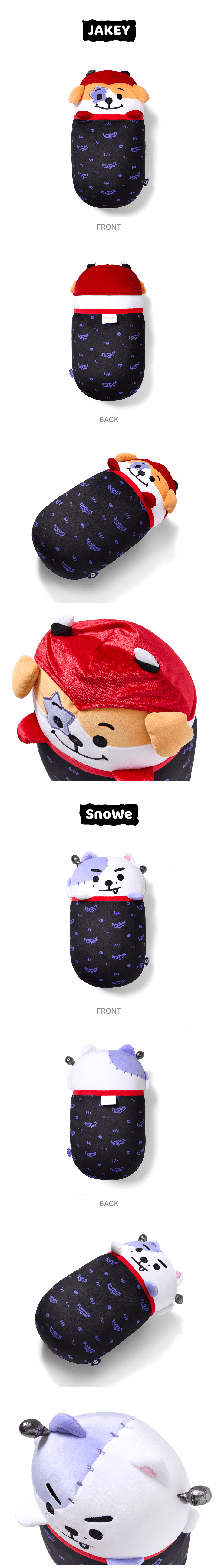 [PRE-ORDER] ENHYPEN - Plush Pillow [SPOOKY ENCHIN Official MD] gallery image 4