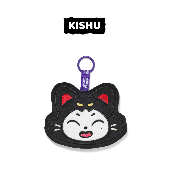 ENHYPEN Plush Pouch Keyring SPOOKY ENCHIN Official MD KISHU Ver - main image