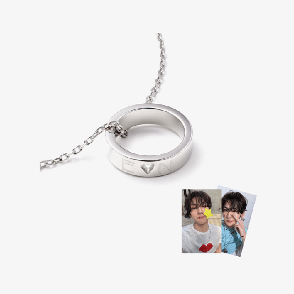 ENHYPEN Ring Necklace Romance Untold Official MD - image Jungwon 