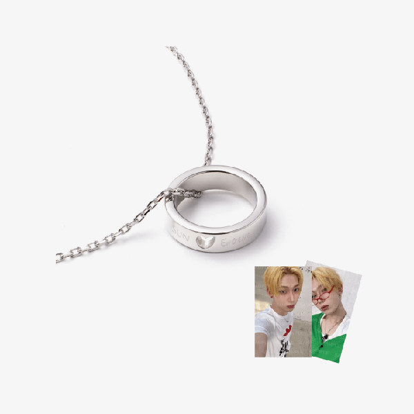 ENHYPEN ROMANCE:UNTOLD リングネックレス ソヌ ENHYPEN - Ring Necklace (SUNOO) [ROMANCE : UNTOLD Official