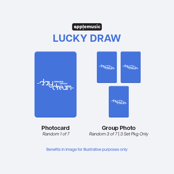 ENHYPEN ROMANCE UNTOLD daydream 2nd Album Repackage - Apple Music Lucky Draw