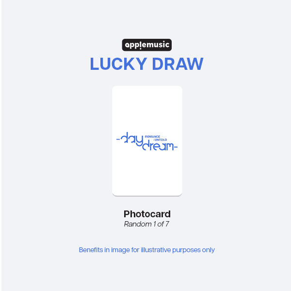 ENHYPEN ROMANCE UNTOLD daydream 2nd Album Repackage JAPAN Edition - Apple Music Lucky Draw