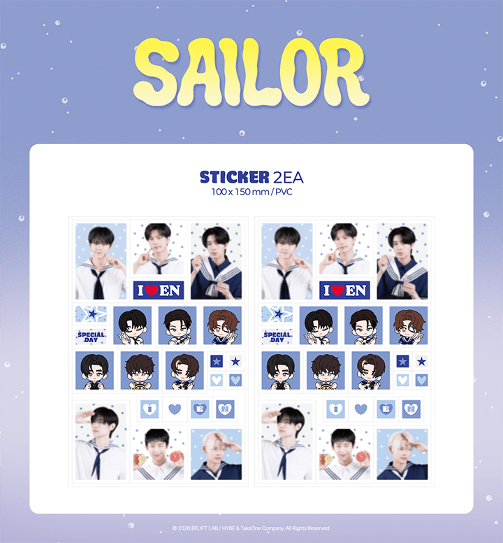 ENHYPEN - Sticker [ENHYPEN WORLD SAILOR Official MD] gallery image 1