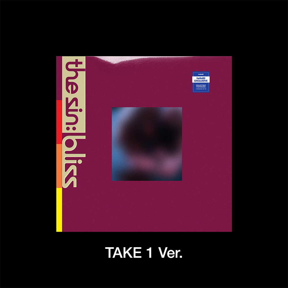 ENHYPEN THE SIN BLISS 8th Mini Album - hello82 Exclusive Ver - TAKE 1 Ver - Main Image
