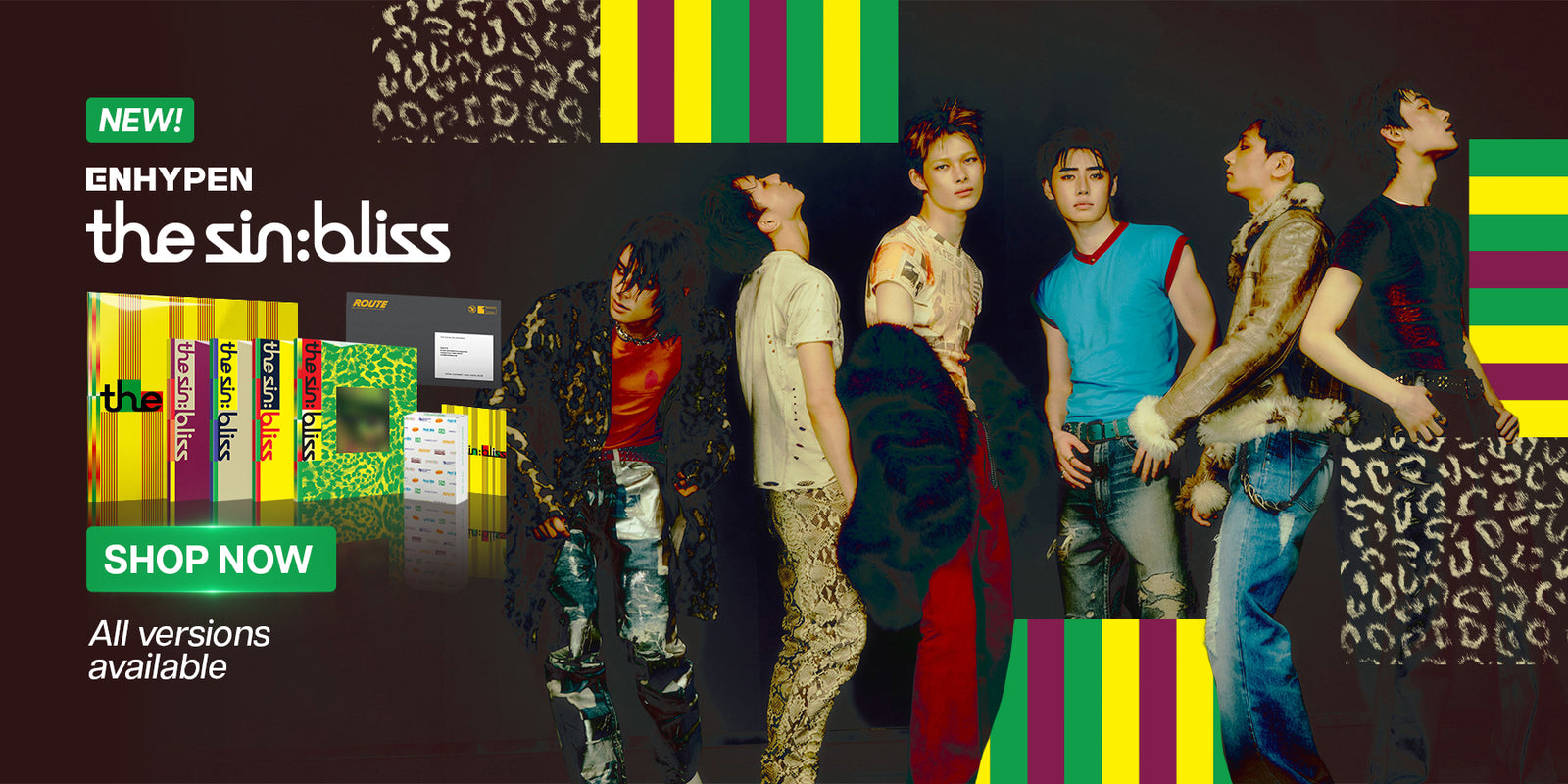 ENHYPEN THE SIN BLISS Album -  Banner