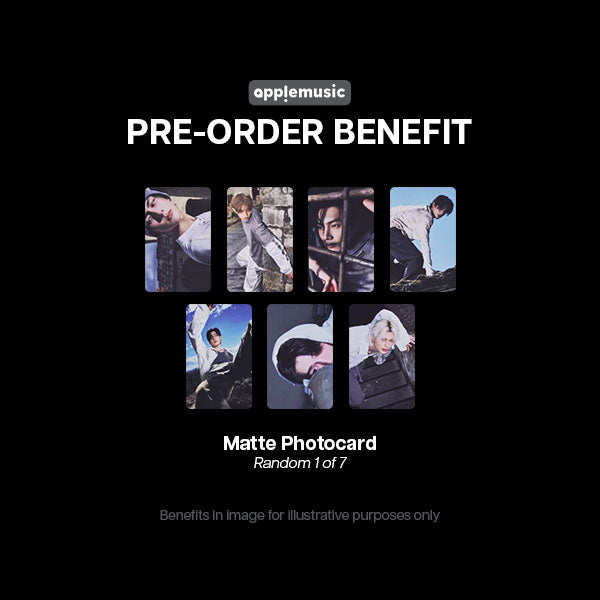 ENHYPEN THE SIN VANISH 7th Mini Album FUGITIVES Ver - Apple Music POBs